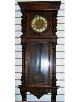 2 weight vienna regulator clock