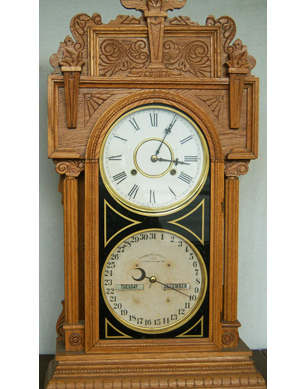 waterbury calendar clock