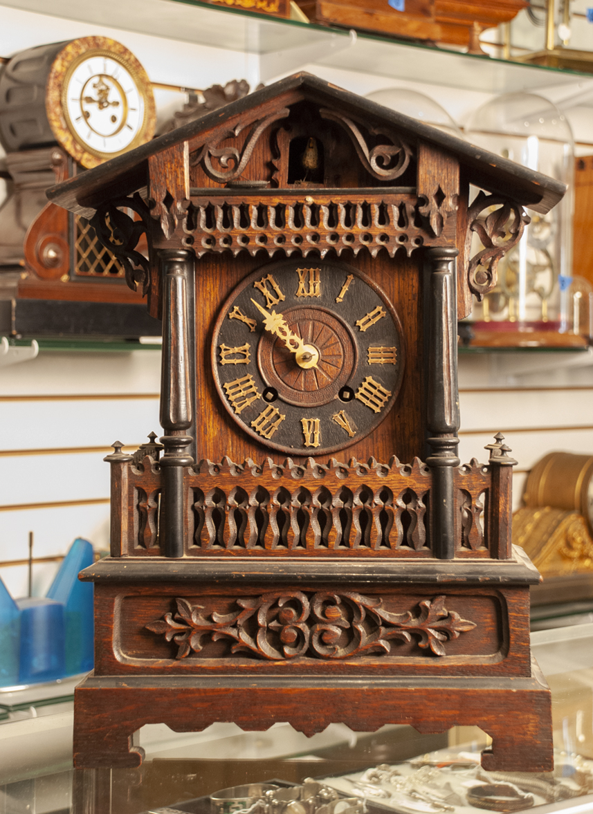 german shelf cuckoo clock 1900s