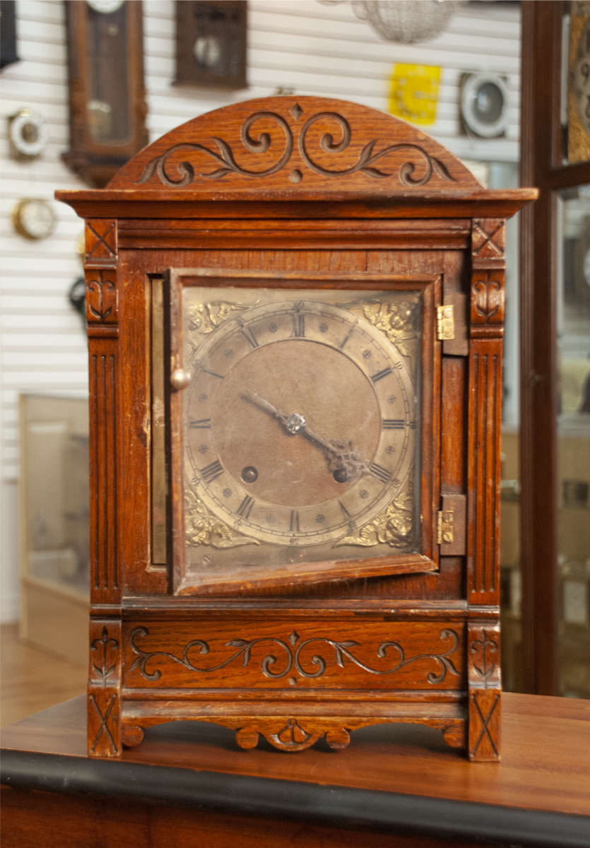 english mantle clock 1880
