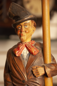 black forest whistling hobo from 1936 automaton details