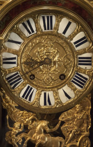 bulle french bracket clock from 18th century details