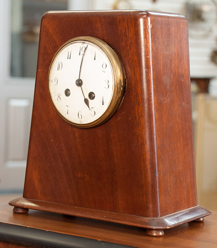 french clock from 1890 details