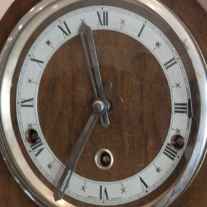 german art deco clock details
