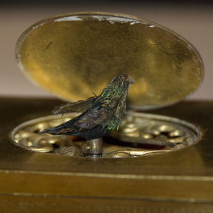 german brass bird box details
