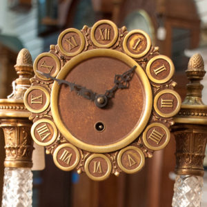german eight day clock from 1940 details