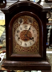 german junhans chime clock from 1890s