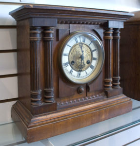 german mantle clock details