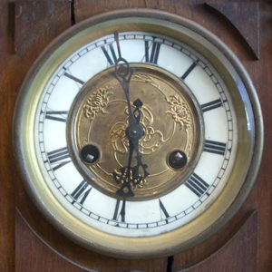 german mantle clock details