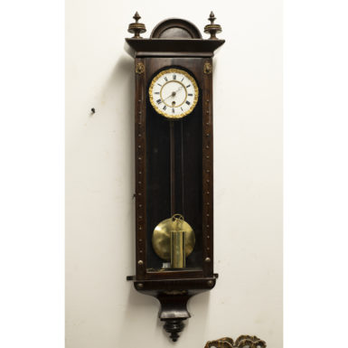 miniature biedermeir clock