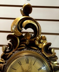 swedish wall clock from 1930s details